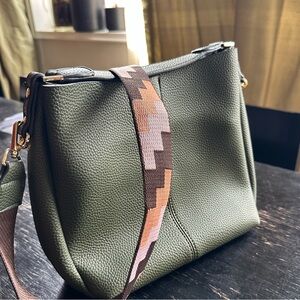 Green cross body purse NEW